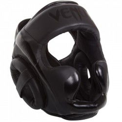 Venum Kask Bokserski Elite Czarny Matte - sklep MMAniak.pl