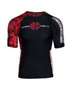 Extreme Hobby Rashguard Męski Red Warrior Krótki Rękaw