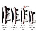 Fairtex Tarcze Pao KPLC3 Czarne/Białe - sklep MMAniak.pl