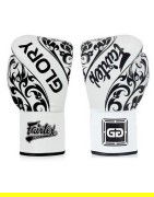 Fairtex Rękawice Bokserskie BGLG2 Białe - sklep MMAniak.pl