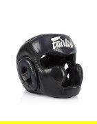 Fairtex Kask Bokserski HG13 Czarny/Niebieski - sklep MMAniak.pl