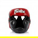 Fairtex Kask Bokserski HG13 Czarny/Czerwony - sklep MMAniak.pl