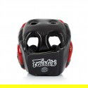 Fairtex Kask Bokserski HG13 Czarny/Czerwony - sklep MMAniak.pl