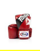 Fairtex Rękawice Bokserskie BGV1 Nation Czerwone - sklep MMAniak.pl