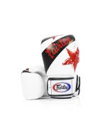 Fairtex Rękawice Bokserskie BGV1 Nation Białe - sklep MMAniak.pl