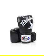 Fairtex Rękawice Bokserskie BGV1 Nation Czarne - sklep MMAniak.pl