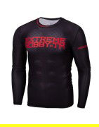 Extreme Hobby Rashguard Black Armour Długi Rękaw - sklep MMAniak.pl