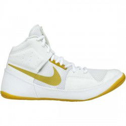 Nike Buty Zapaśnicze Fury Białe/Złote - sklep MMAniak.pl