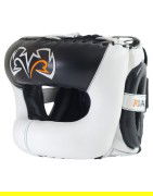 Rival Kask Bokserski z Ochroną Nosa RHGFS3 Face-Saver Biały - sklep MMAniak.pl