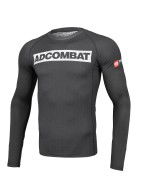 Pitbull Rashguard ADCC Hilltop Długi Rękaw Szary- sklep MMAniak.pl