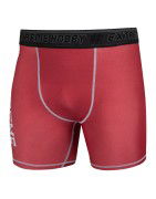 Extreme Hobby Spodenki Vale Tudo Trace Czerwone - sklep MMAniak.pl