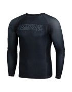 Extreme Hobby Rashguard Długi Rękaw Trace Czarny - sklep MMAniak.pl