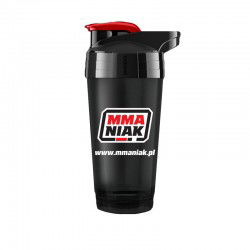 MManiak Shaker do białka Czarny - sklep MMAniak.pl