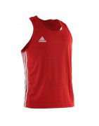 Adidas Tank Top Sportowy Bokserski Czerwony - sklep MMAniak.pl