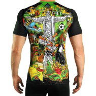 Ground Game Rashguard Brasil Krótki Rękaw - sklep MMAniak.pl