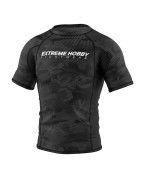 Extreme Hobby Rashguard Krótki Rękaw Havoc Czarny - sklep MMAniak.pl