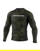 Extreme Hobby Rashguard Długi Rękaw Havoc Khaki - sklep MMAniak.pl