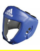 Adidas Kask Bokserski z Atestem AIBA Niebieski - sklep MMAniak.pl
