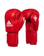 Adidas Rękawice bokserskie Z Atestem Aiba Czerwone - sklep MMAniak.pl
