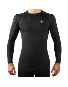Ground Game Rashguard Essential Długi Rękaw Czarny - sklep MMAniak.pl