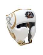Rival Kask Bokserski RHG100 Biały/Złoty - sklep MMAniak.pl