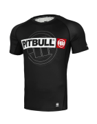 Pitbull Rashguard HILLTOP Sports Krótki Rękaw - sklep mmaniak.pl