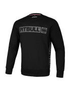 Pitbull Bluza French Terry Albion Crewneck Czarna - sklep MMAniak.pl