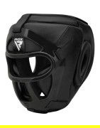 RDX Kask Bokserski HGX- T1 Grill Czarny - sklep MMAniak.pl