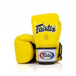 Fairtex Rękawice Bokserskie BGV1 Breathable Żółte - sklep MMAniak.pl