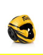 Fairtex Kask Bokserski HG16 M1 Żółty - sklep MMAniak.pl