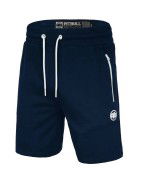 Pitbull spodenki dresowe Terry Small Logo Czarne - sklep MMAniak.pl