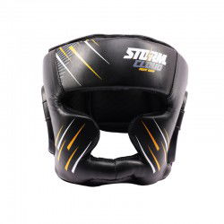 StormCloud Kask Bokserski StarFall Czarno-Żółty - sklep MMAniak.pl