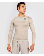 Venum Rashguard G-Fit AIR Długi Rękaw Sand - sklep MMAniak.pl