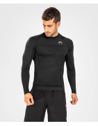 Venum Rashguard G-Fit AIR Długi Rękaw Czarny - sklep MMAniak.pl