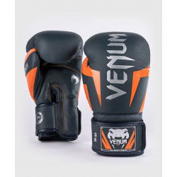 Venum Rękawice bokserskie Elite Navy/Silver/Orange - sklep MManiak.pl
