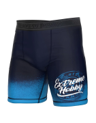 Extreme Hobby Spodenki Vale Tudo BADGE granatowe - sklep MMAniak.pl