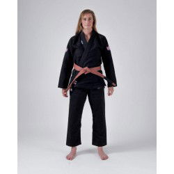 KiNGZ Kimono/Gi BJJ Damskie Empowered Czarne - sklep MMAniak.pl