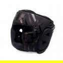 StormCloud Kask Bokserski Lynx Czarno-Czarny - sklep MMAniak.pl