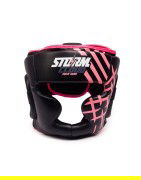 StormCloud Kask Bokserski Lynx Czarno-Różowy - sklep MManiak.pl