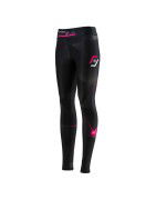 Legginsy Sportowe Damskie Extreme Hobby MT Sport Czarne/Różowe