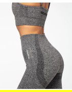 Legginsy bezszwowe Carpatree Vibe Szare | MMAniak.pl
