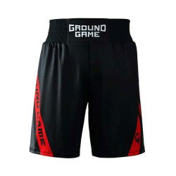 Czarne Spodenki Bokserskie Ground Game Knockout | MMAniak.pl