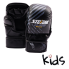 StormCloud Rękawice MMA dla dzieci Lynx Czarno/Szare 7oz