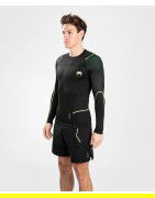 Czarny Męski Rashguard z Długim Rękawem Venum Fusion 2.0 | MManiak.pl