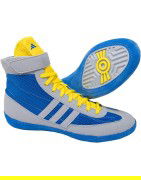 Czarno-Szare Buty Zapaśnicze Adidas Combat Speed 4 | MMAniak.pl
