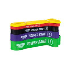 Zestaw 5 Gum Treningowych Power Band StormCloud LVL 1-5 | MMAniak.pl