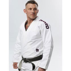 Białe Kimono/Gi BJJ MANTO X5 blackout | sklep MMAniak.pl