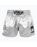 Srebrne Spodenki Venum Muay Thai | sklep MMAniak.pl