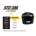 Czarno-szary kask bokserski dla dzieci StormCloud Lynx | MMAniak.pl