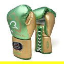 Rival Rękawice bokserskie sparingowe RS100 Green/Gold w MMAniak.pl